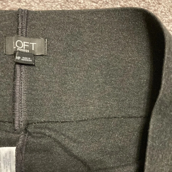 NWOT LOFT Sculpt leggings charcoal MP - Picture 10 of 13